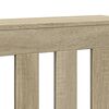 vidaXL Cache-radiateur ch&ecirc;ne sonoma 104x20x82 cm bois d'ing&eacute;nierie