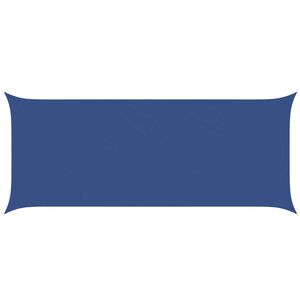 vidaXL Voile d'ombre Bleu 6 x 2,5 m 100 % polyester Oxford