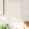 vidaXL Cintre mural en macram&eacute; 40x80 cm Coton