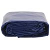 vidaXL B&acirc;che bleu 3x6 m 650 g/m&sup2;