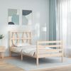 vidaXL Cadre de lit sans matelas bois massif