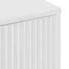 vidaXL Cabinet de salle de bain Montage mural Blanc 39 x 23,5 x 65 cm