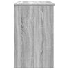 vidaXL Bureau sonoma gris 86x49x76 cm bois d'ing&eacute;nierie