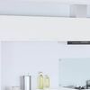 vidaXL Armoire suspendue Blanc 80 x 31 x 40 cm Bois d'ing&eacute;nierie