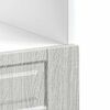 vidaXL Armoire &agrave; four Porto sonoma gris bois d'ing&eacute;nierie
