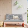 vidaXL Canap&eacute; central de jardin 120x80 cm bois massif douglas