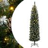 vidaXL Sapin de No&euml;l artificiel mince 150 LED 150 cm