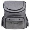 Jack and Vanilla Sac &agrave; dos pour animaux de compagnie Travel Gris/Noir