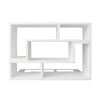 vidaXL Meuble TV double en forme de L Blanc