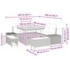 vidaXL Ensemble de canap&eacute; de jardin avec coussin 8 pcs Gris Poly rotin