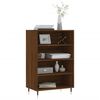 vidaXL Buffet haut ch&ecirc;ne marron 57x35x90 cm bois d'ing&eacute;nierie