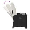 vidaXL Chaises de jardin inclinables 56 x 60 x 112 cm acier