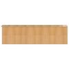 vidaXL Abri de jardin Marron clair 192x689x223 cm Acier galvanis&eacute;