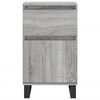 vidaXL Buffet sonoma gris 40x35x70 cm bois d'ing&eacute;nierie