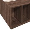 vidaXL Cadre de lit sans matelas ch&ecirc;ne marron 90x190 cm