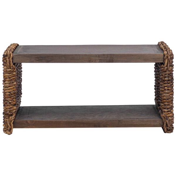 vidaXL Table basse Naturel 70 x 35 x 35 cm Bois de Mahogany Massif