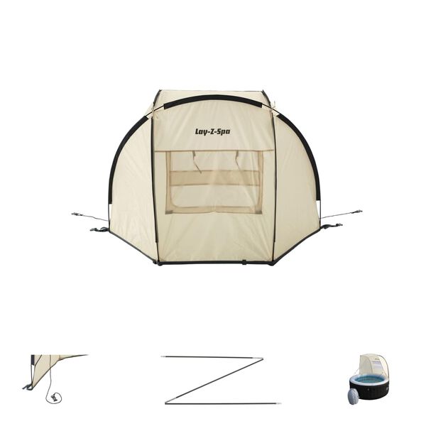 Bestway Auvent de spa Lay-Z-Spa 183x94x109 cm