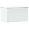vidaXL Bo&icirc;te de rangement blanc 60x35x35 cm bois d'ing&eacute;nierie