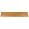 vidaXL Dessus de table à bord vivant 70x20x2,5 cm bois massif manguier
