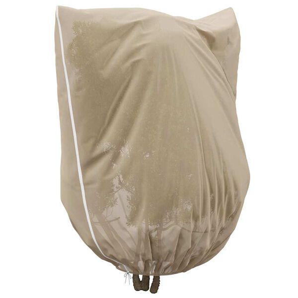 vidaXL Couvercles de Fleece de Protection Anti-Gel pour Plantes Beige