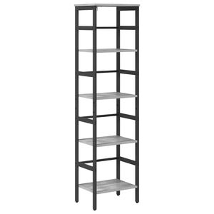 vidaXL &Eacute;tag&egrave;re 4 niveaux 40 x 29,5 x 149 cm Bois d'ing&eacute;nierie