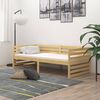 vidaXL Lit de jour sans matelas bois de pin massif 90x200 cm