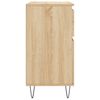 vidaXL Buffet Ch&ecirc;ne sonoma 60x35x70 cm Bois d'ing&eacute;nierie