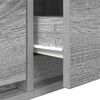 vidaXL Meuble TV Sonoma gris 100 x 31 x 25.5 cm Bois d'ing&eacute;nierie