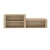 vidaXL Armoire &agrave; chaussures Ch&ecirc;ne sonoma 150x35x45cm Bois d'ing&eacute;nierie