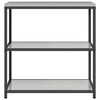 vidaXL Rangement de cuisine avec &eacute;tag&egrave;re Argent 60 x 50 x 92 cm Acier