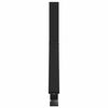 vidaXL Support de Garde Neige 6 pcs Noir 29,5 x 3 x 34,5 cm Acier