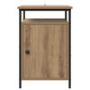 vidaXL Cabinet de chevet Ch&ecirc;ne artisanal 40 x 42 x 60cm
