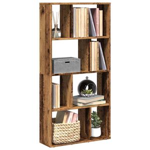 vidaXL Biblioth&egrave;que vieux bois 60x20x120,5 cm bois d'ing&eacute;nierie