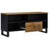 vidaXL Meuble TV 100x33x46 cm bois de manguier et d'ing&eacute;nierie