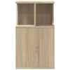 vidaXL Table d'appoint ch&ecirc;ne sonoma 35x35x60 cm bois d'ing&eacute;nierie