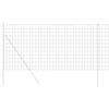 vidaXL Clôture Euro Gris 1.2 x 10 m Fer revêtu de PVC
