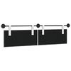 vidaXL T&ecirc;te de lit suspendue Montage mural Blanc 170 x 55 x 7 cm tissu