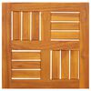 vidaXL Dessus de table 40x40x2 cm carr&eacute; bois massif d'acacia