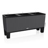 LECHUZA Jardini&egrave;re TRIO Cottage 30 ALL-IN-ONE Granite