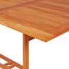 vidaXL Ensemble &agrave; manger de jardin 9 pcs Bois de teck massif