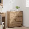 vidaXL Armoire de rangement Ch&ecirc;ne artisanal 80 x 31 x 81 cm