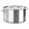 vidaXL Marmite 58 L 50x30 cm Acier inoxydable