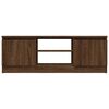 vidaXL Meuble TV avec porte Ch&ecirc;ne marron 102x30x36 cm
