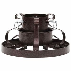 vidaXL Support de sapin de No&euml;l Cuivre antique 29x29x15,5 cm