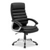 Rousseau Chaise de bureau Kennedy Similicuir Noir