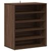 vidaXL Meuble &agrave; chaussures Ch&ecirc;ne marron 60x35x70 cm Bois d'ing&eacute;nierie