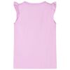 T-shirt enfants avec manches &agrave; volants lila 104