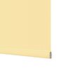 vidaXL Store enrouleur occultant jaune largeur du tissu 75,7 cm