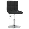 vidaXL Chaise &agrave; manger Noir Similicuir