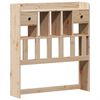vidaXL Cadre de lit sans matelas 100x200 cm bois massif de pin